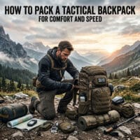 How to Pack a Tactical Backpack for Comfort and Speed