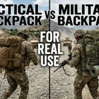 Zaino tattico vs. zaino militare: confronto nell'uso reale