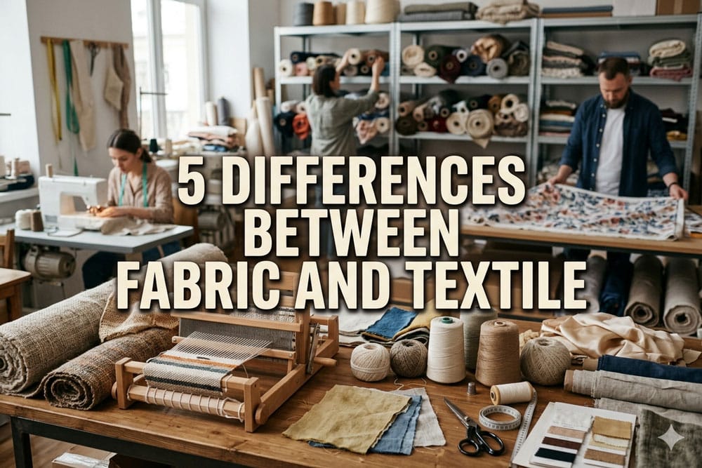 5 Differences Between Fabric and Textile 2 5 Differences Between Fabric and Textile