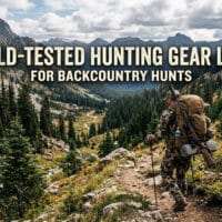 Field-Tested Hunting Gear List for Backcountry Hunts Field-Tested Hunting Gear List for Backcountry Hunts