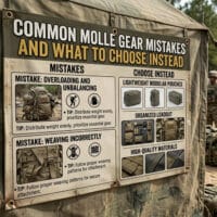 Common MOLLE Gear Mistakes And What To Choose Instead Common MOLLE Gear Mistakes And What To Choose Instead