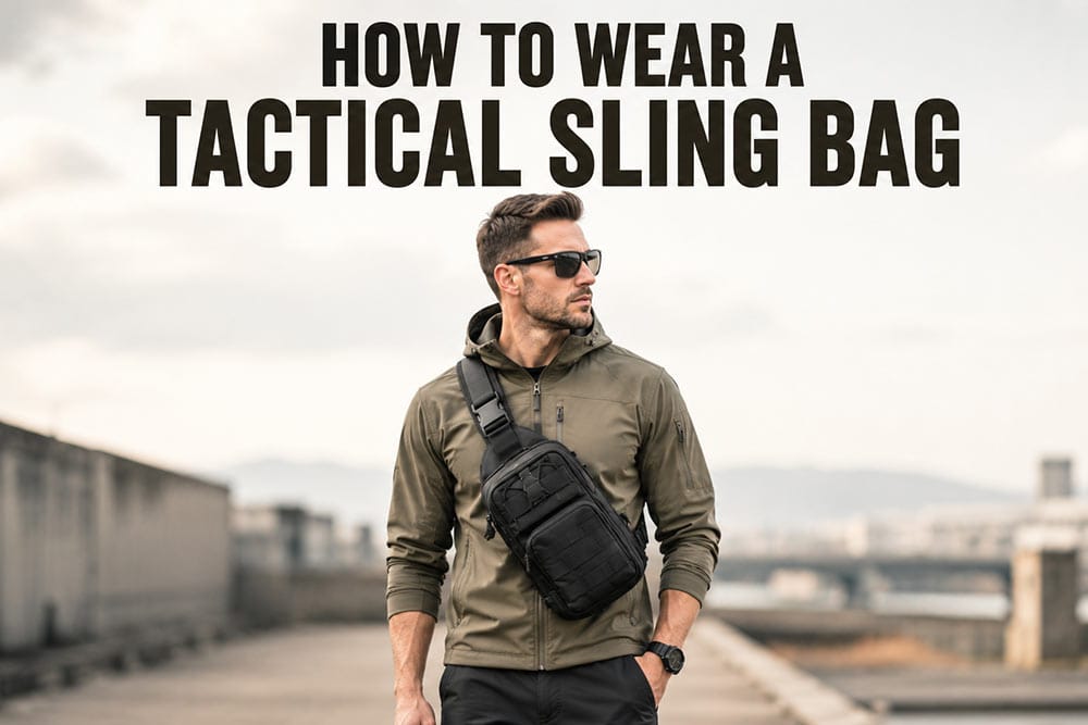 How to Wear a Tactical Sling Bag