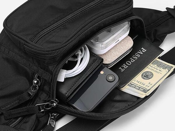Size, Capacity & Pocket Layout for fanny pack