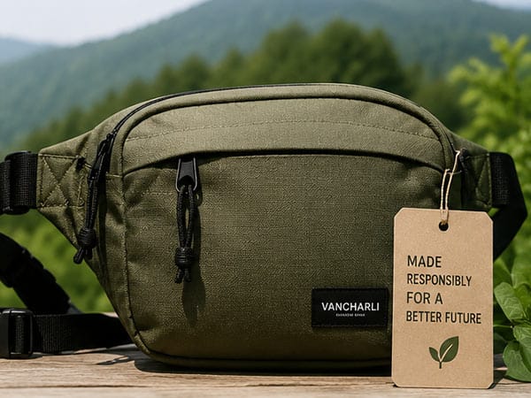 Sustainability for fanny pack