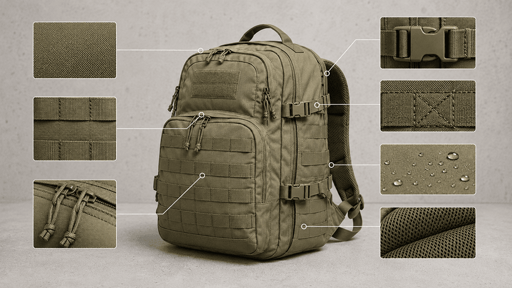 MIL-STD-810 and Tactical Bags: What Buyers Should Know Before Using the Claim 4 Tactical Bag Components That May Be Affected by Environmental Testing
