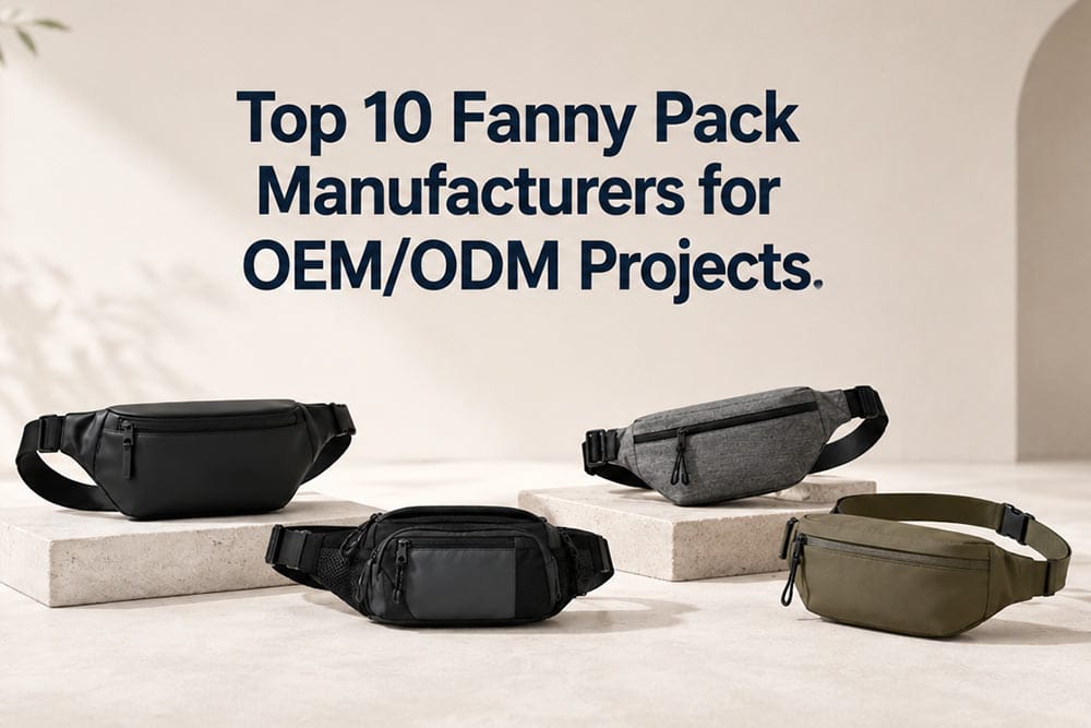 Top 10 Fanny Pack Manufacturers for OEM/ODM Projects