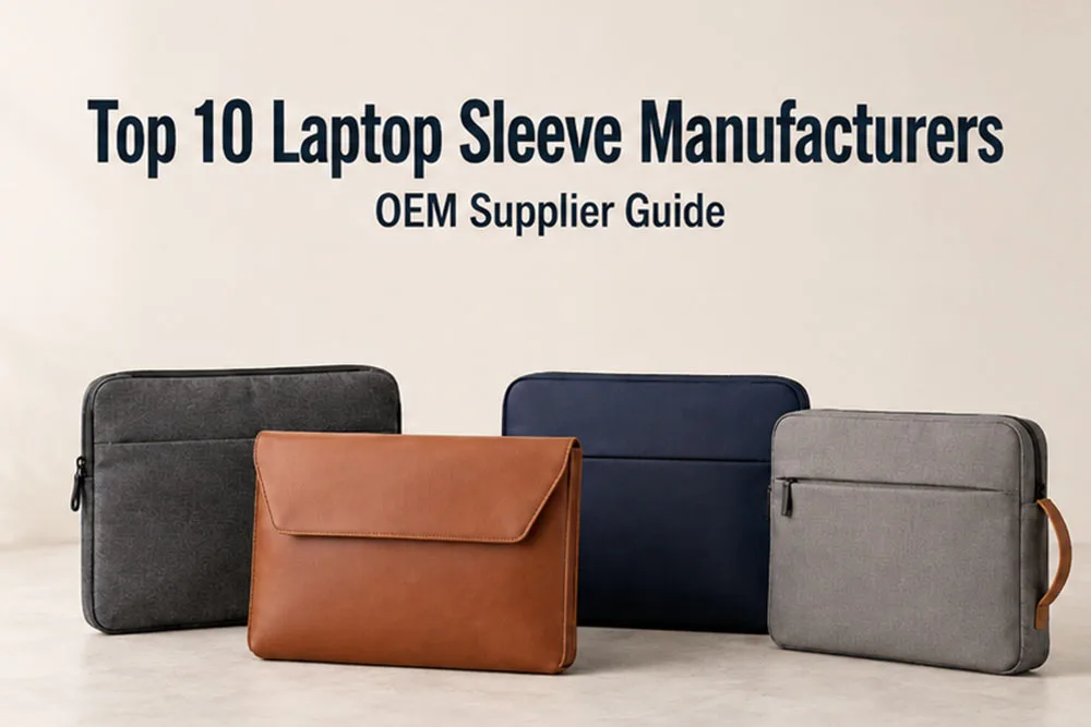 Guide des 10 principaux fabricants de housses pour ordinateurs portables (OEM)