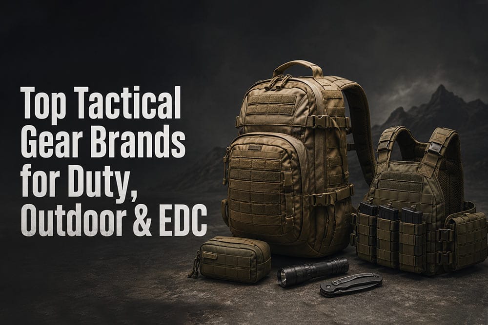 Top Tactical Gear Brands for Duty, Outdoor & EDC