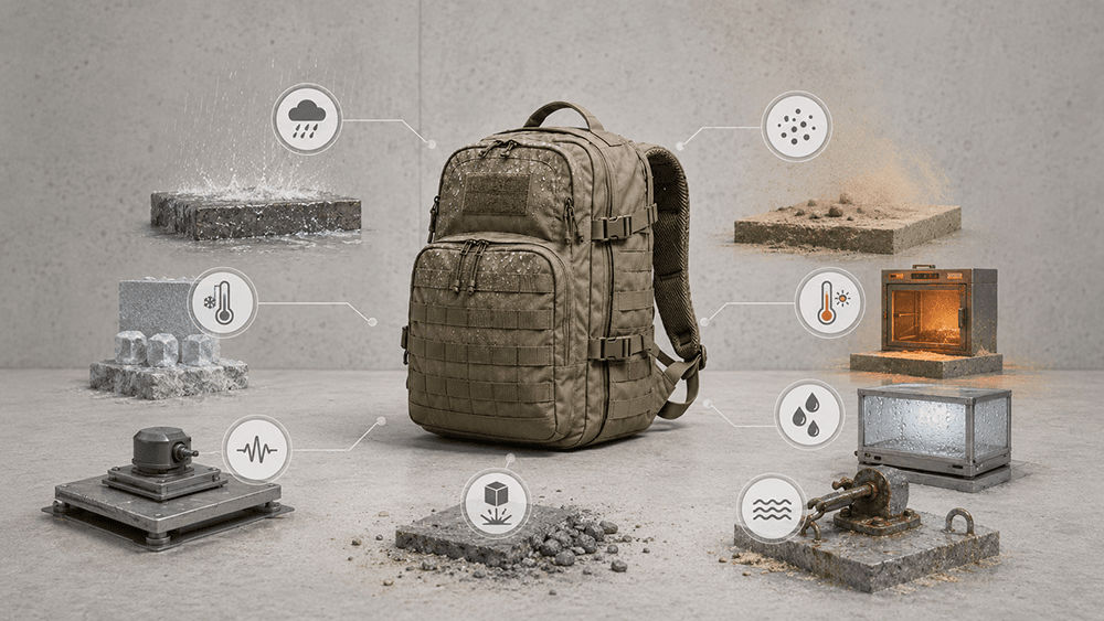 MIL-STD-810 and Tactical Bags: What Buyers Should Know Before Using the Claim 3 Which MIL-STD-810 Test Areas May Matter for Tactical Bags