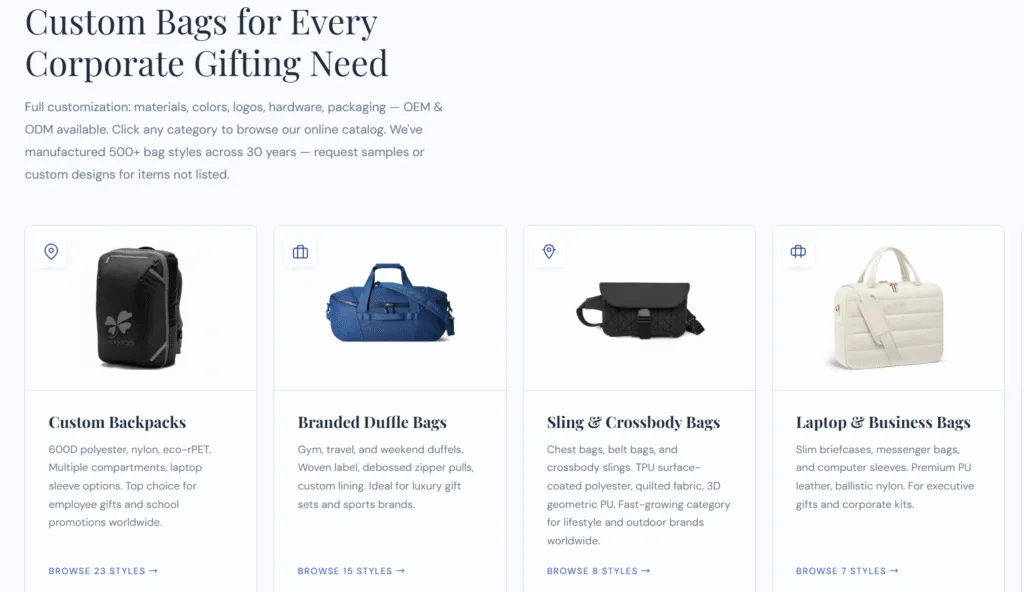 Los 10 principales fabricantes de bolsas del mundo: Guía del comprador OEM/ODM 5 Bolsa YCT