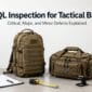 AQL Inspection for Tactical Bags 85x85