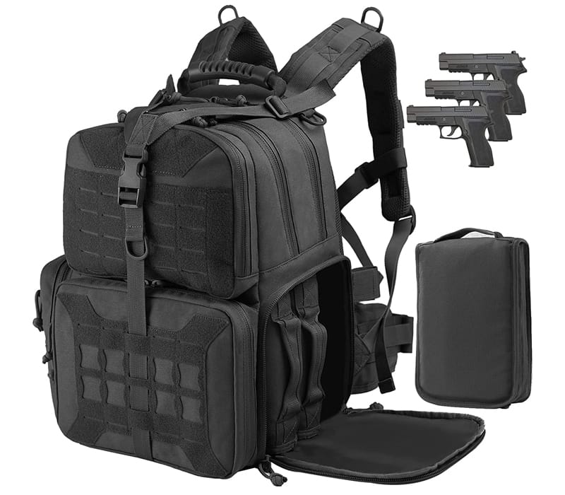Tactical Range Backpacks 7 Ammo and gear backpack for heavier shooting equipment
