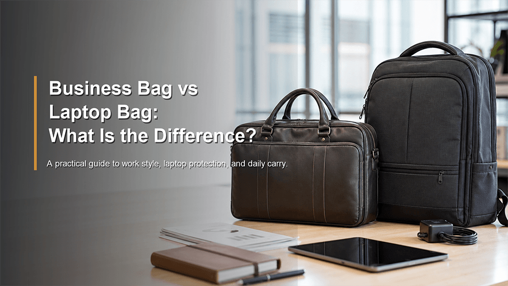 Business Bag vs Laptop Bag What Is the Difference