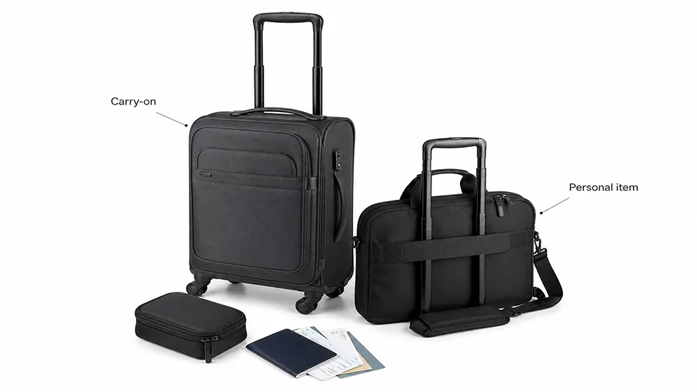 ¿Una bolsa para portátil cuenta como equipaje de mano? Explicación de las normas de las aerolíneas 5 ¿Puedo llevar una bolsa para portátil y una maleta de mano?