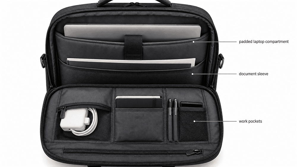 Can a Business Bag Also Be a Laptop Bag?