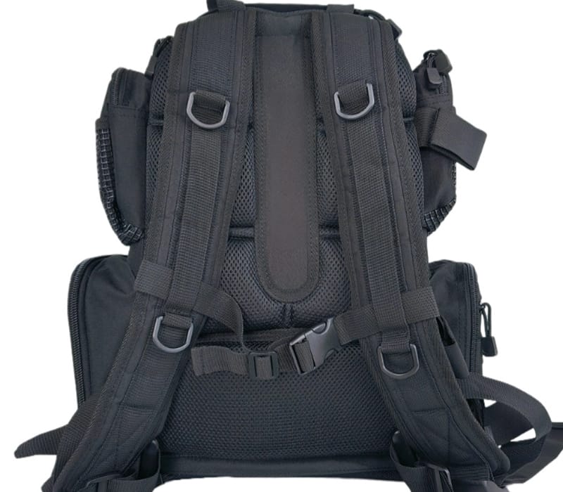 Tactical Range Backpacks 12 Comfortable loaded carry shoulder straps and back panel