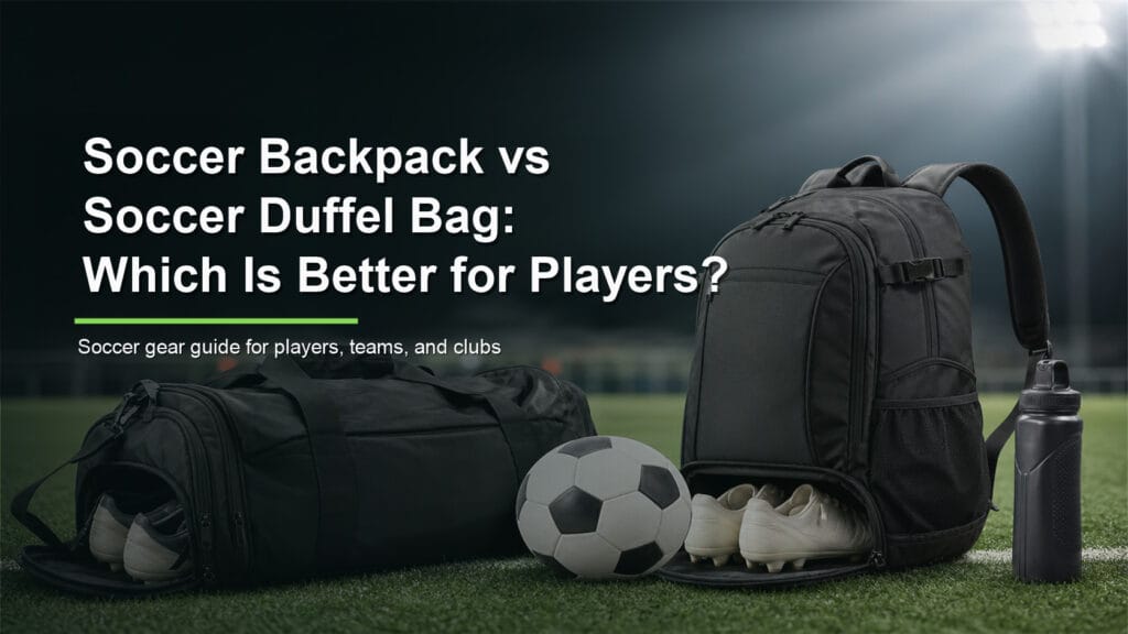Soccer Backpack vs Soccer Duffel Bag: Which Is Better for Players? 2 Soccer Backpack vs Soccer Duffel Bag: Which Is Better for Players?
