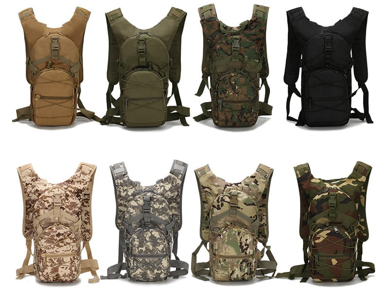 Tactical Hydration Packs 11 Durable outdoor construction details for tactical hydration pack