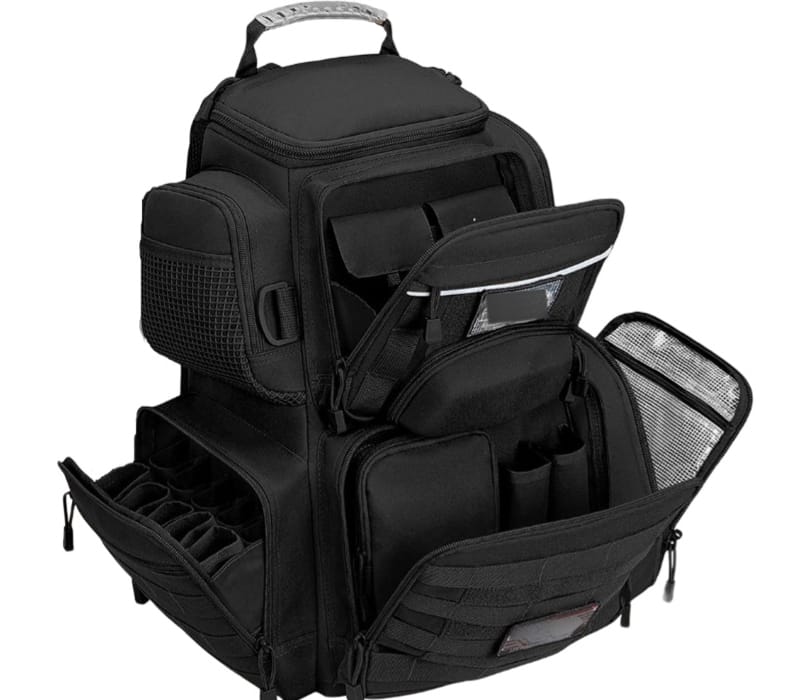 Tactical Range Backpacks 14 Expandable MOLLE storage system for tactical backpack