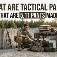What Are Tactical Pants And What Are 5.11 Pants Made Of