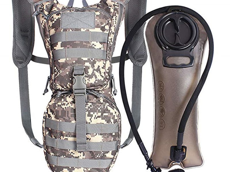 Tactical Hydration Packs 7 Hands-free hydration access drinking tube system