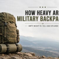 How Heavy Are Military Backpacks? Weight Guide How Heavy Are Military Backpacks? Weight Guide