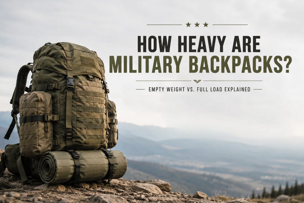How Heavy Are Military Backpacks? Weight Guide 2 How Heavy Are Military Backpacks? Weight Guide