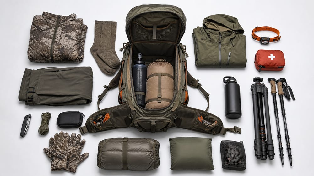 How to Pack a Hunting Backpack: A Practical Guide for Day and Multi-Day Hunts 4 Hunting Backpack Packing Zones