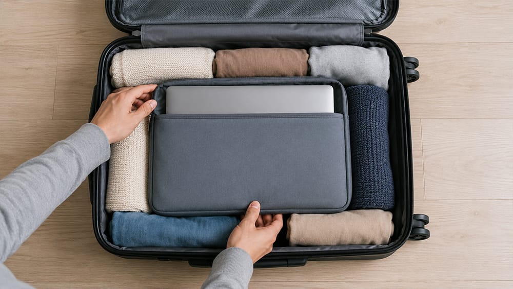 If You Must Check a Laptop, How Should You Pack It