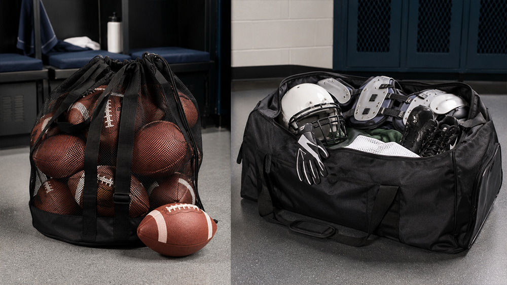 In the US, “Football Bag” Can Mean Two Different Things