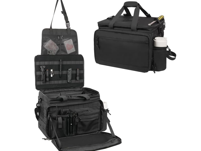 Law enforcement patrol bag for field assignments