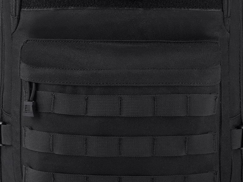 MOLLE expansion capability on tactical laptop bag