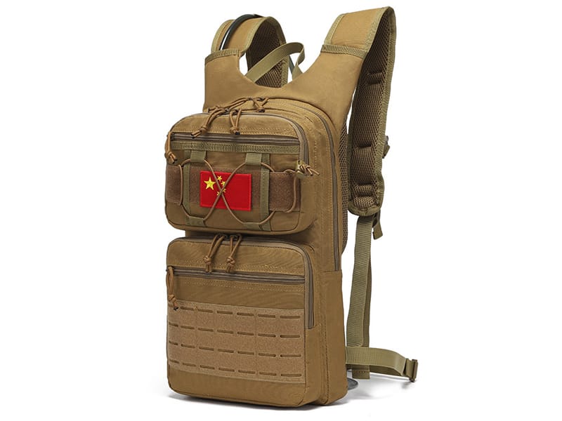 Tactical Hydration Packs 3 MOLLE hydration pack with expandable exterior attachment system