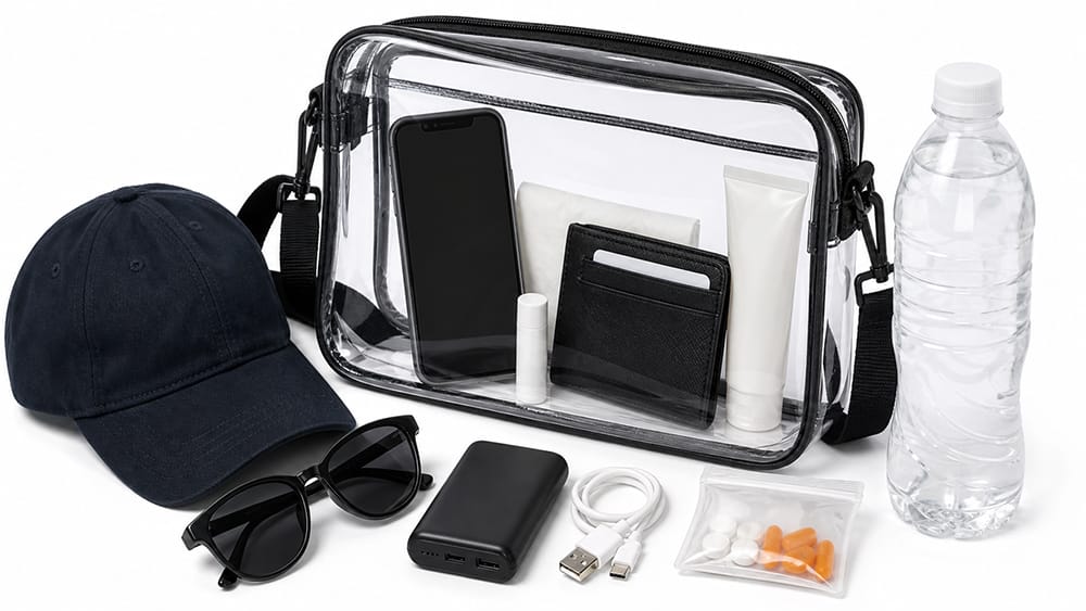 Match Day Clear Bag Checklist