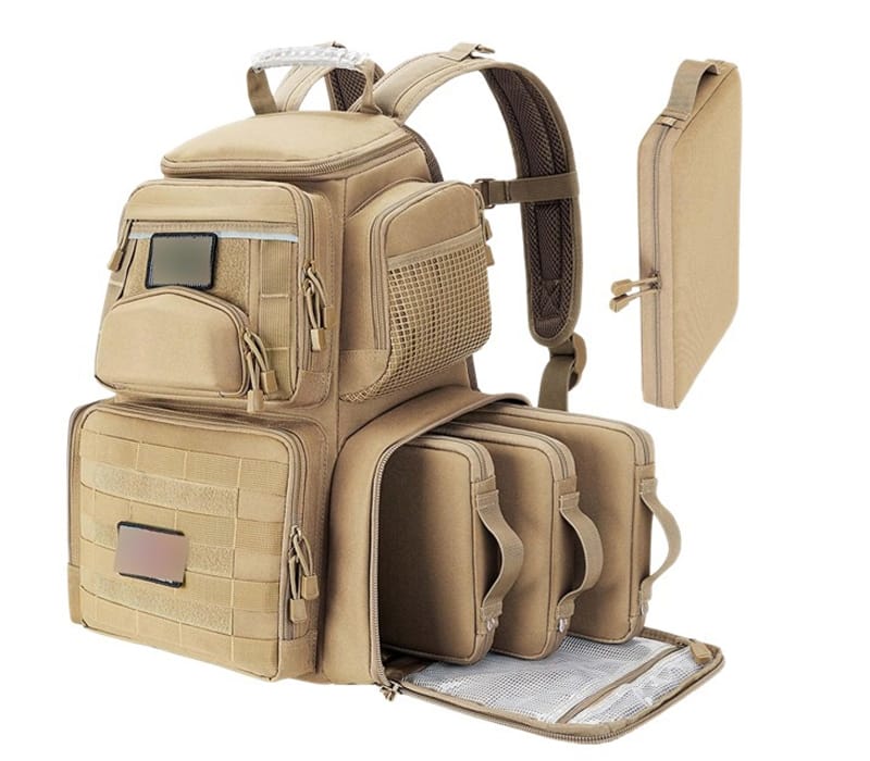 Tactical Range Backpacks 3 Multi-handgun range backpack with organized storage