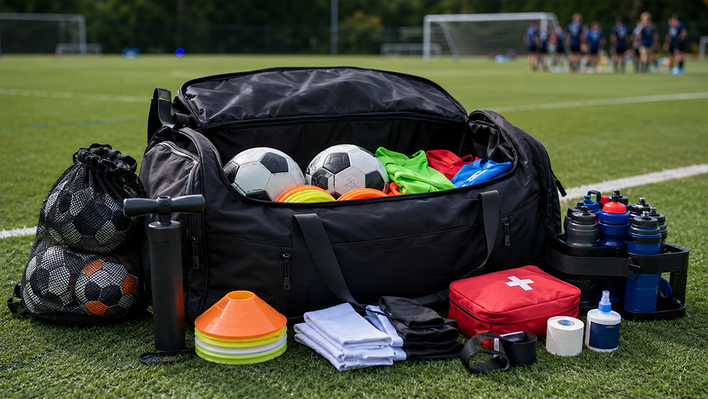 Soccer Tournament Bag Checklist for Players & Team 6 Parent and Sideline Bag Checklist