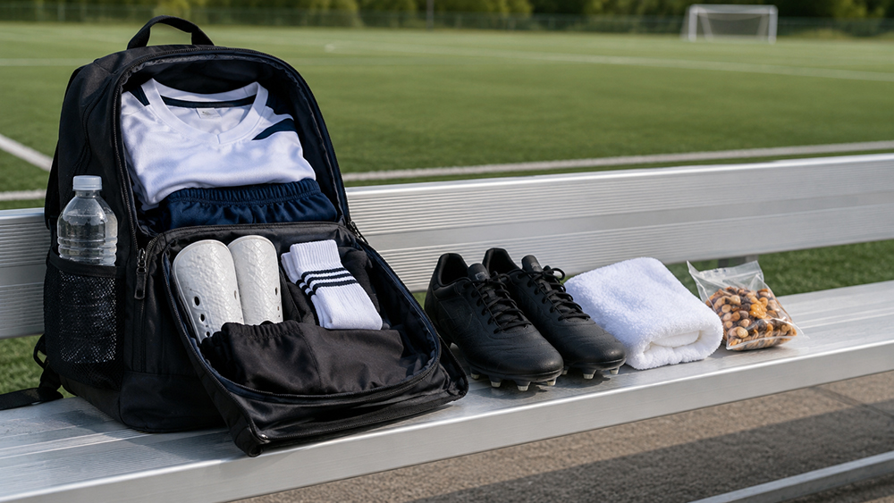 Soccer Tournament Bag Checklist for Players & Team 3 Player Bag Checklist
