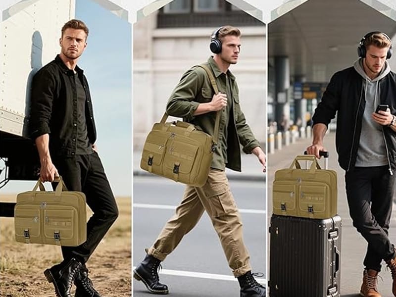 Professional everyday carry tactical laptop bag