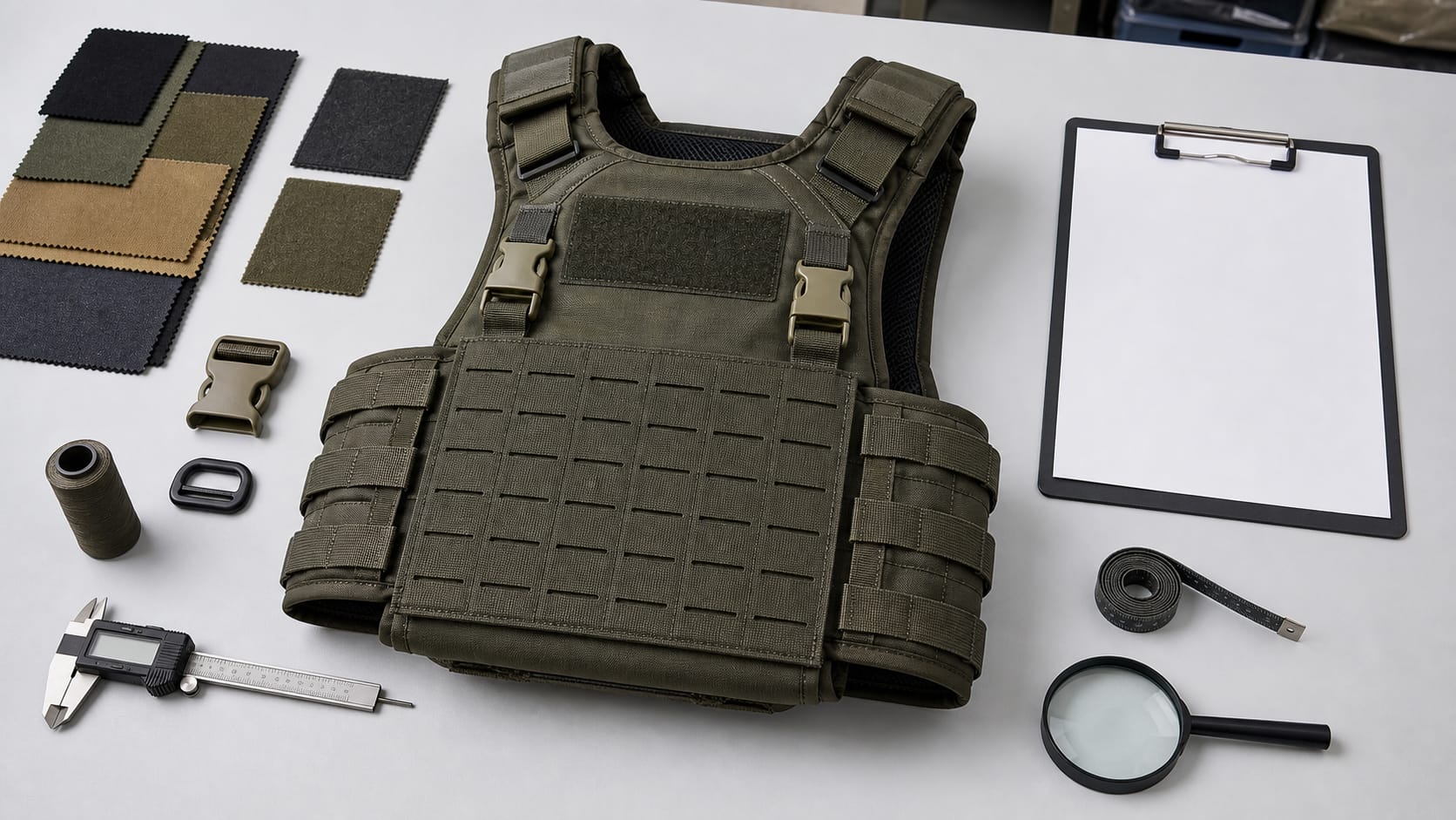 Plate Carrier Manufacturing Guide: Fabric, Stitching, Hardware, and Quality Control 5