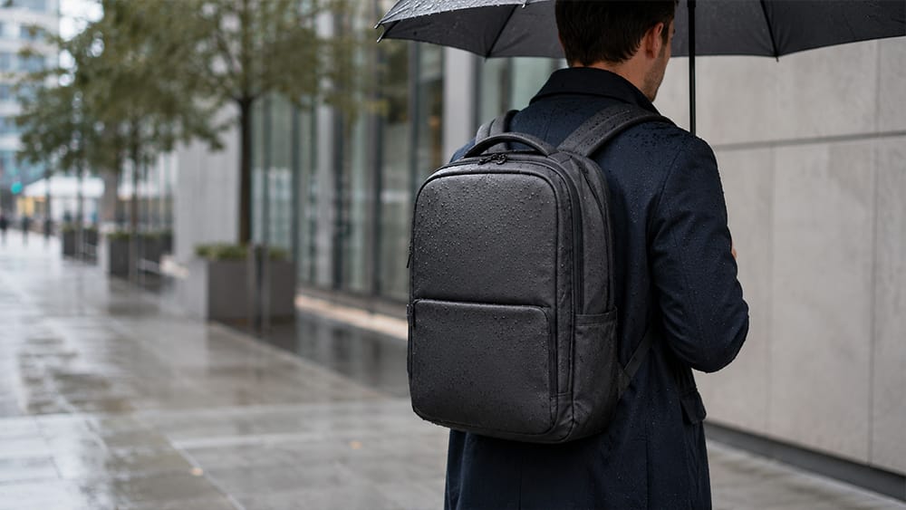 How to Protect a Laptop in a Backpack: 12 Practical Tips 4 Rain-Protection-Water-Resistant-Backpack