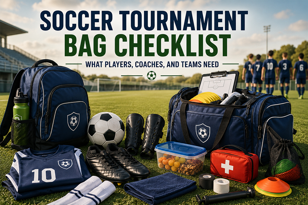 Soccer Tournament Bag Checklist for Players & Team 2 Soccer Tournament Bag Checklist for Players & Team
