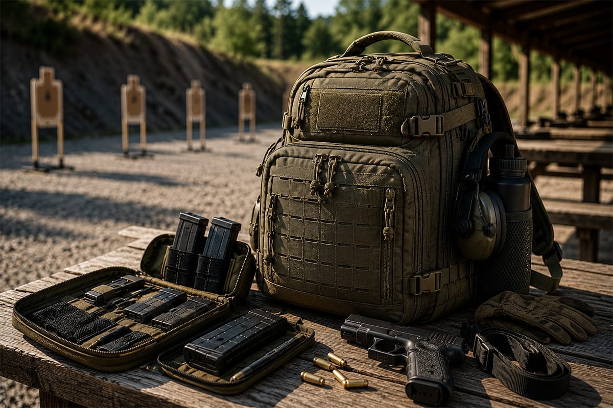 Tactical Range Backpacks 1 Tactical range backpack hero banner for shooting range gear