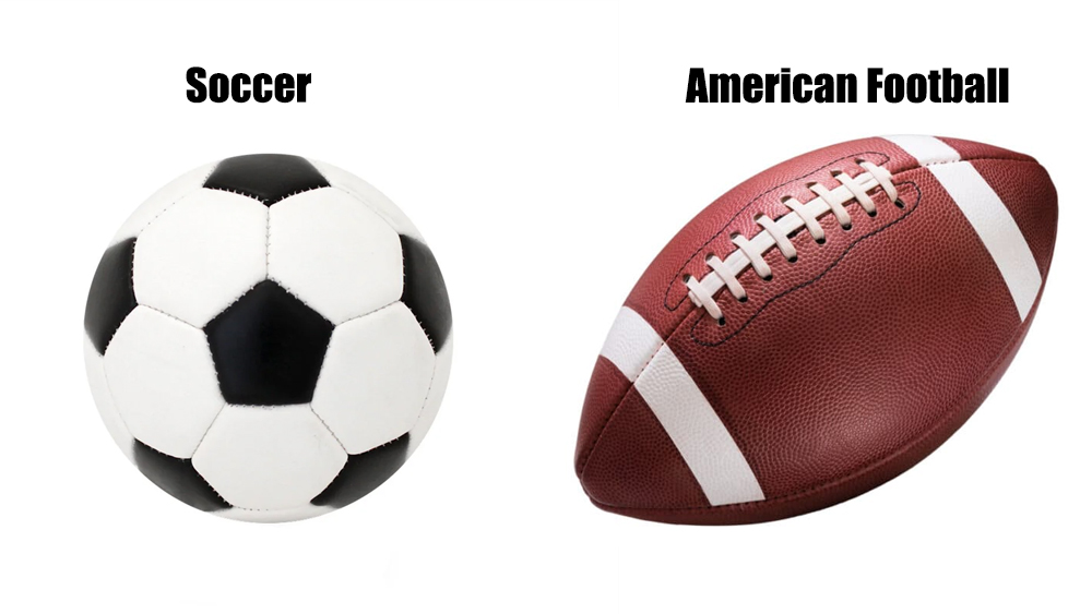 The Real Difference Depends on What “Football” Means