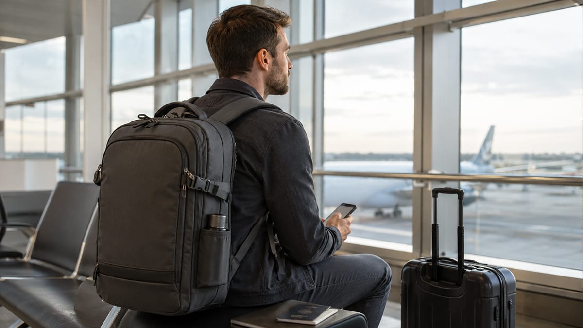 Carry on backpack real use scenarios