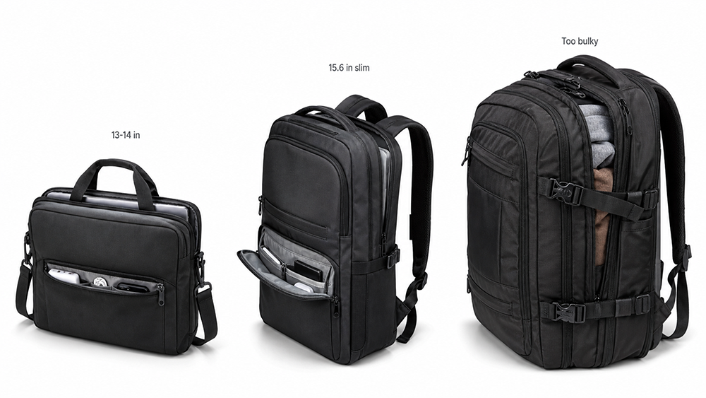 What Size Laptop Bag Is Best for Flying?