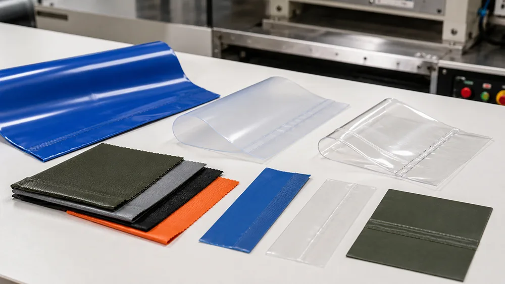 Was ist Hochfrequenzschweißen? Hochfrequenzschweißen erklärt für wasserdichte Taschen 3 Welche Materialien können hochfrequenzgeschweißt werden?