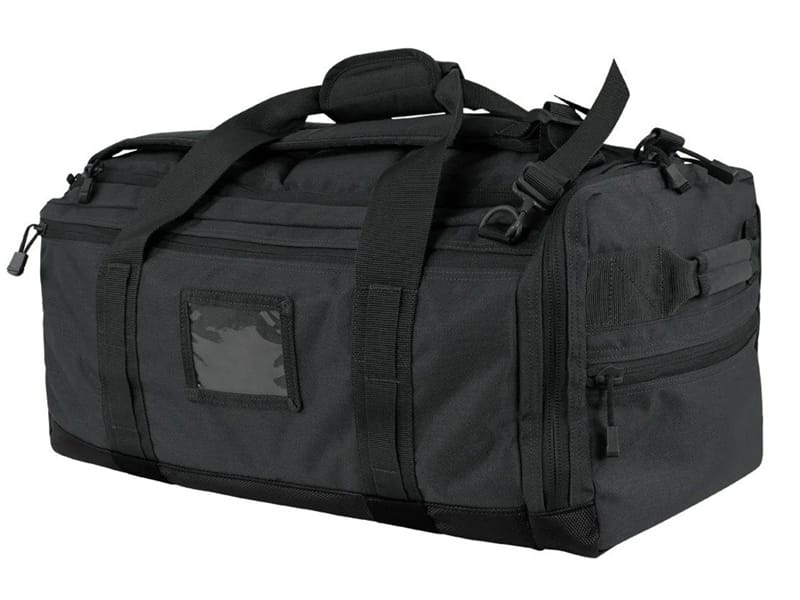 Contractor deployment bag for security personnel and field professionals