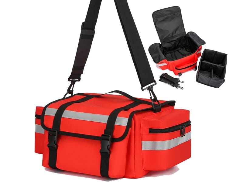Emergency response bag for disaster response and rescue personnel