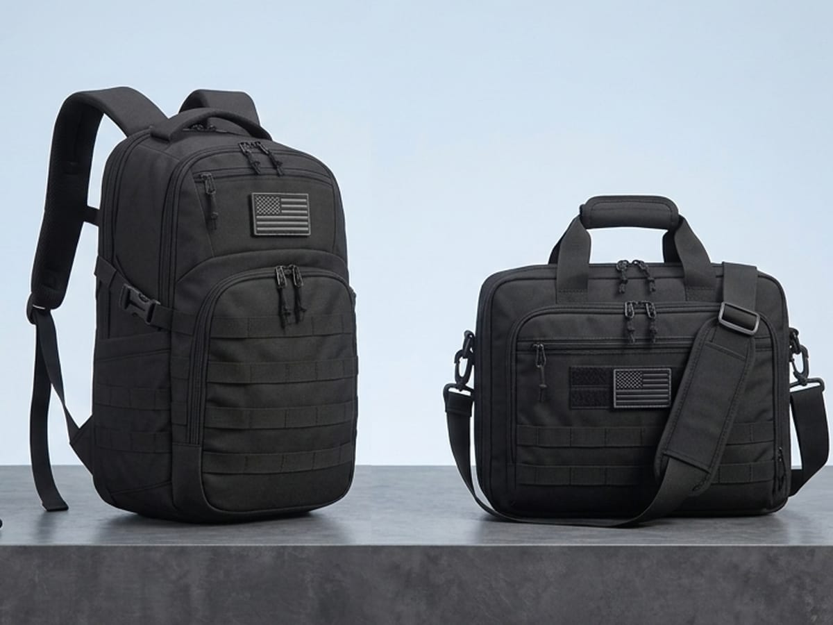 Tactical laptop bag manufacturer hero banner