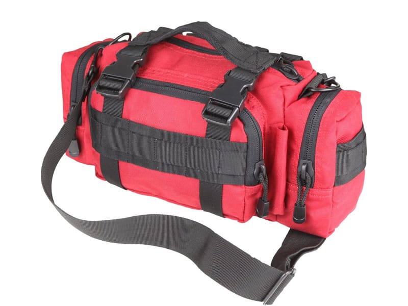 Medic deployment bag for field operations and remote medical support